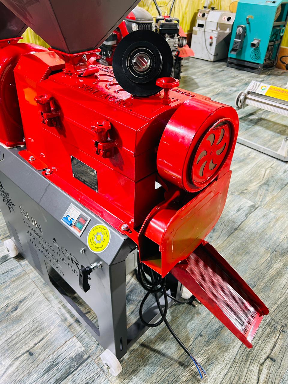 8W9500 PRO COMBINE RICE MILL WITH MOTOR 5.5 HP