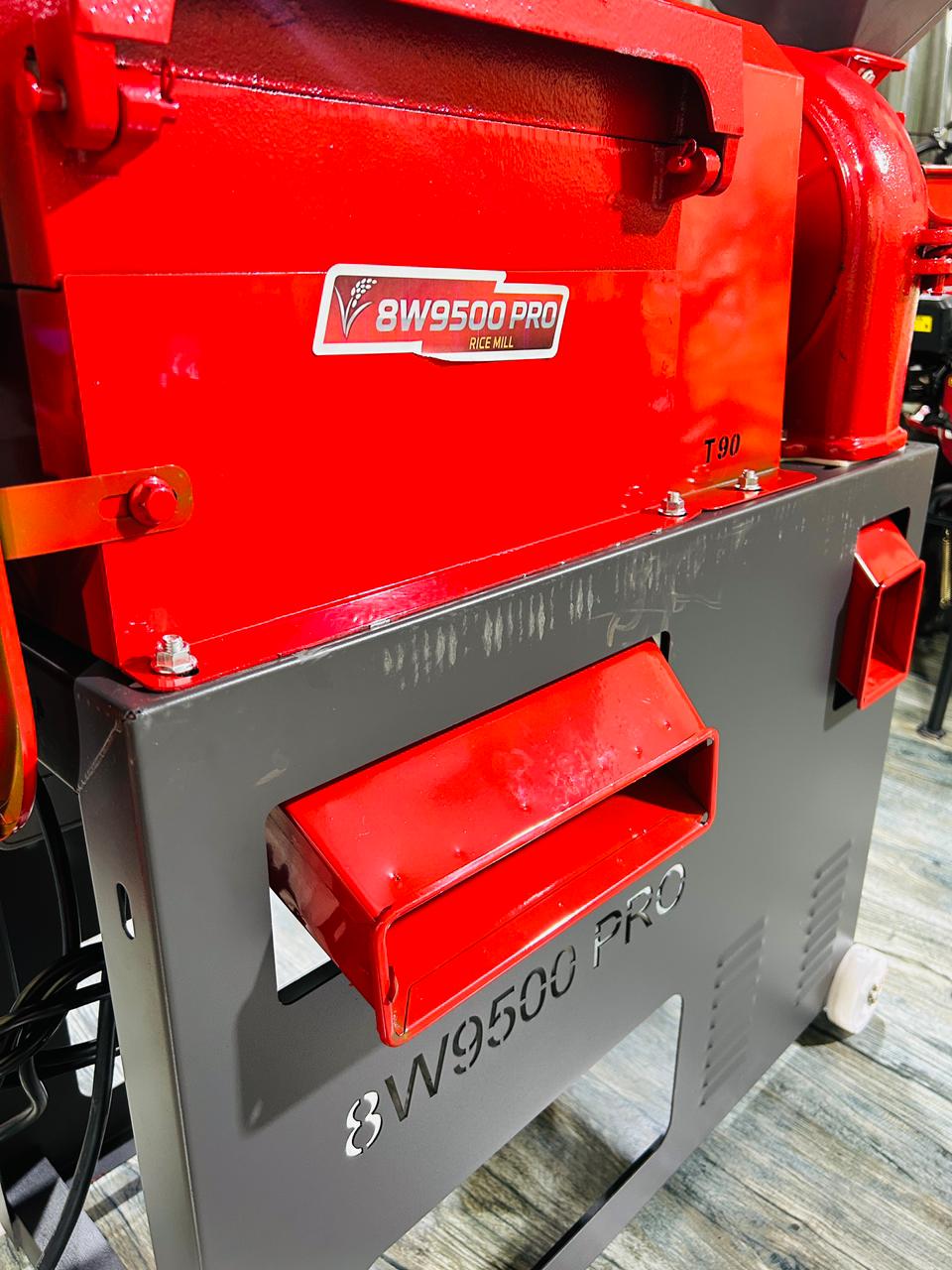 8W9500 PRO COMBINE RICE MILL WITH MOTOR 5.5 HP