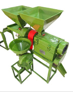 6w300 3In One Mini Rice Mill With Motor 5.5 HP