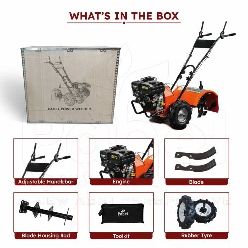 7.5 HP Back Rotary Petrol Engine Power weeder