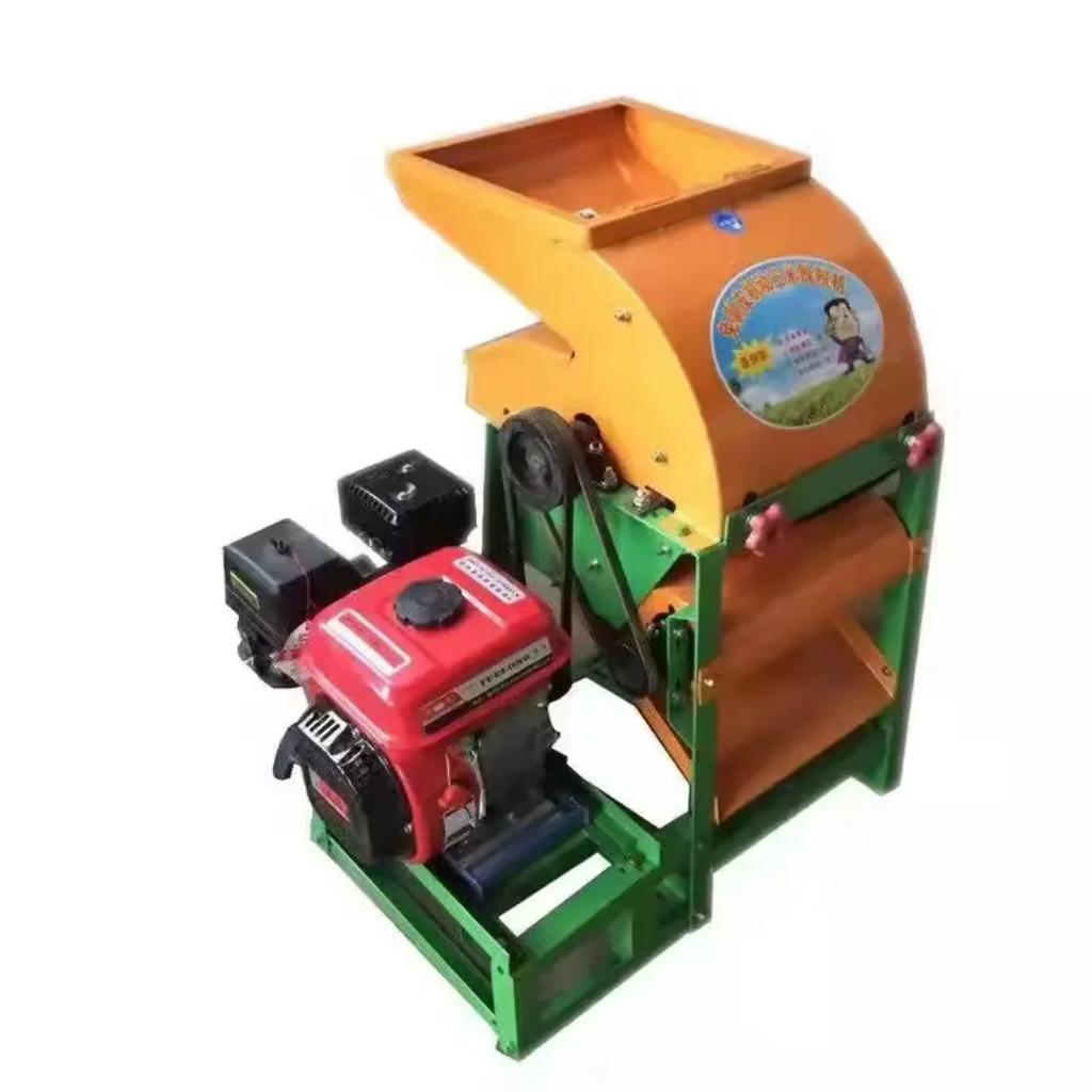 Corn Thresher Machine with Engine