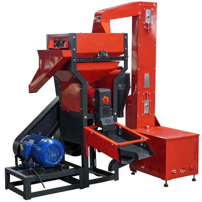 6N70 Pro Max Rice Mill Machine with Elevator and grader 10 HP Crompton Motor