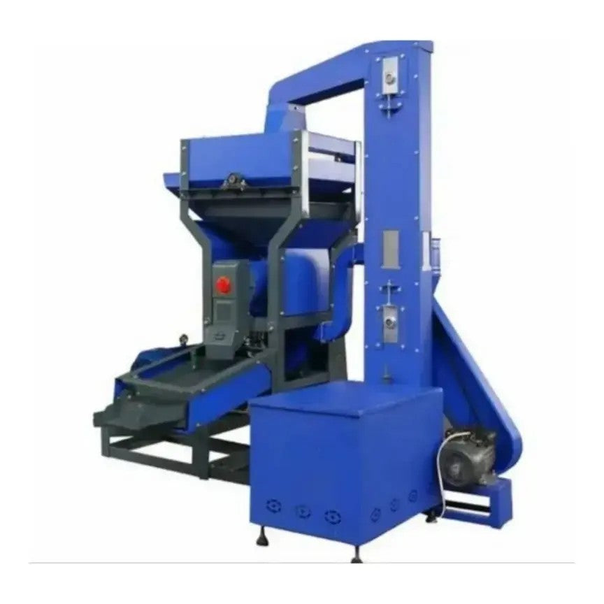 6N70 Pro Max Rice Mill Machine with Elevator and grader 10 HP Crompton Motor