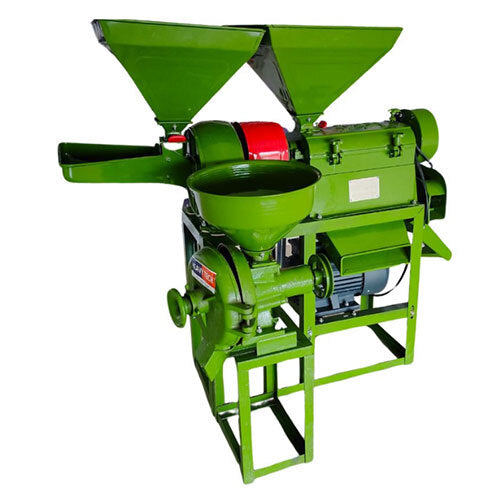 6w300 3In One Mini Rice Mill With Motor 5.5 HP