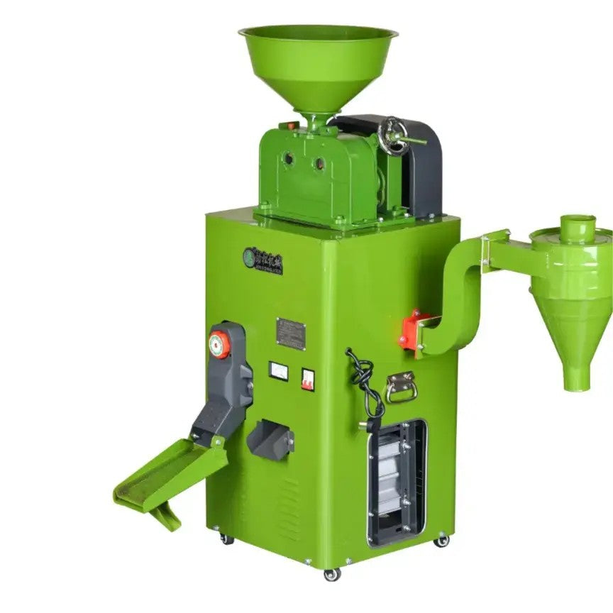 Rubber Roller Rice Mill With Motor 5.5 HP Single Phase