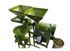 6w300 3In One Mini Rice Mill With Motor 5.5 HP